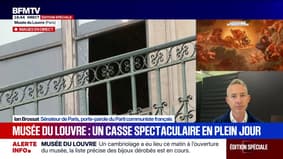 Cambriolage au Louvre: Ian Brossat appelle à "une prise de conscience de la ministre de la Culture" sur les questions de sécurité