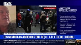 Colère des agriculteurs: "La DNC a été un détonateur", observe Jean-Yves Gauchot, président de la fédération des syndicats vétérinaire de France