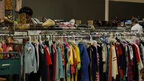Une boutique de vêtements de seconde main (Photo d'illustration)