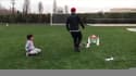 Cristiano Ronaldo « entraîne » son fils au foot
