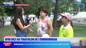 "Ils ont vraiment du mérite": un public toujours aussi nombreux à l'arrivée de l'Embrunman
