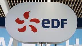 Le logo d'EDF (photo d'illustration)
