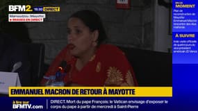 Visite de Macron: "depuis 4 mois c'est l'hémorragie", affirme Estelle Youssouffa, députée de Mayotte