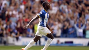 Moises Caicedo avec Brighton contre Leicester, le 4 septembre 2022.