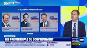 Les premiers pas du gouvernement
