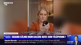 Quand Céline Dion galère avec son téléphone ! - 13/11