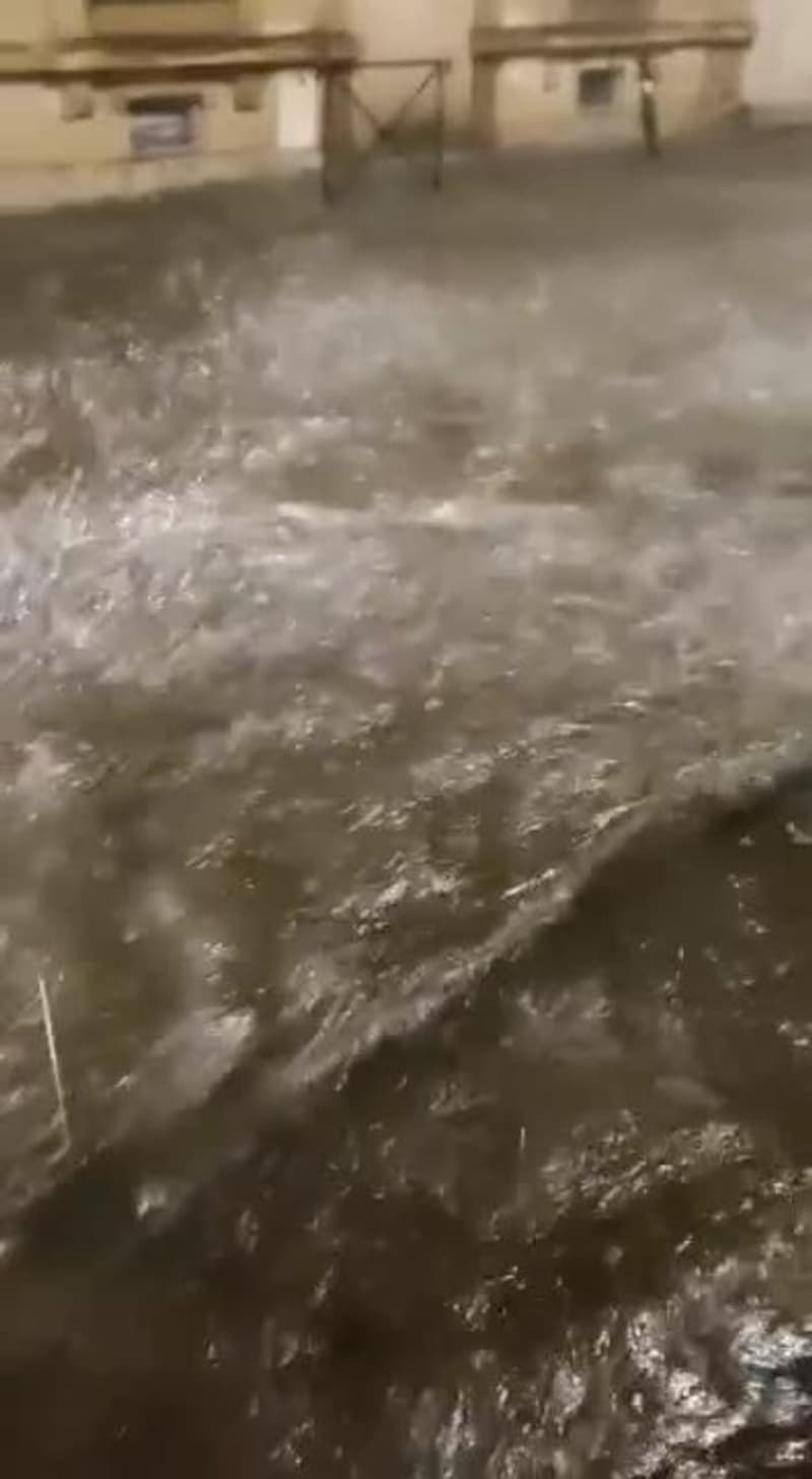 Montpellier orage centre ville - Témoins BFMTV