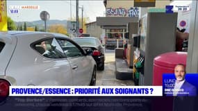 Bouches-du-Rhône: le syndicat Sud Santé demande la priorité aux soignants dans les stations essence