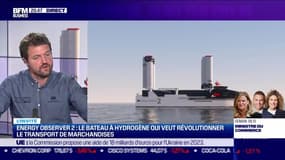 Victorien Erussard (Energy Observer): Energy Observer, le bateau laboratoire qui mène son tour du monde en totale autonomie énergétique - 09/11