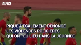 Espagne : Sifflé et conspué, Piqué quitte l'entraînement de la Roja