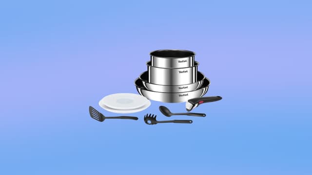 Difficile de ne pas craquer quand Cdiscount affiche une offre pareille sur cette batterie de cuisine Tefal