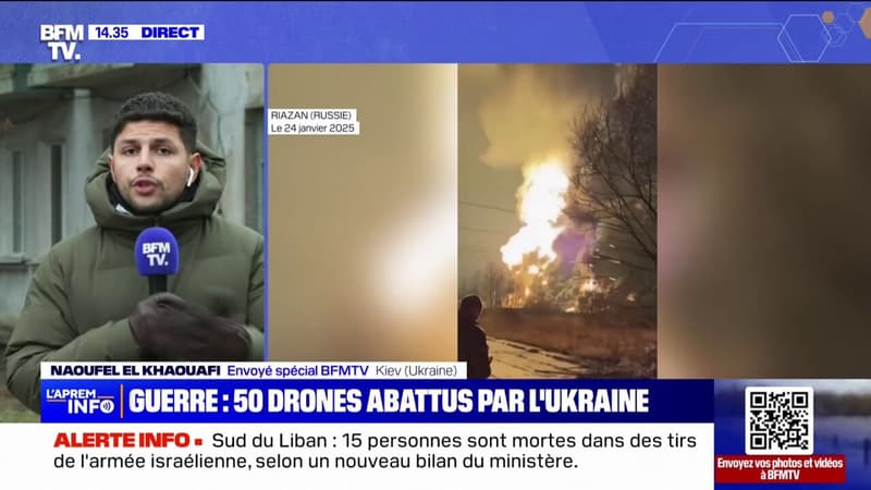 En Russie, une raffinerie visée par une attaque de drones ukrainiens