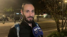 Saber prend habituellement le TER depuis Saint-Étienne pour se rendre à Lyon