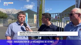  FOCUS : Inauguration de la déchetterie à Veynes