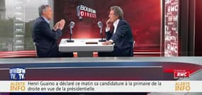 Henri Guaino face à Jean-Jacques Bourdin en direct