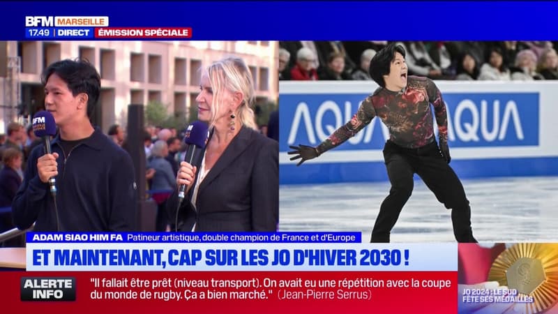 JO 2030: le patineur artistique Adam Siao Him Fa détaille sa préparation pour les Jeux