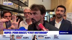 Législatives 2022: Doucet salue le score "historique" de la Nupes