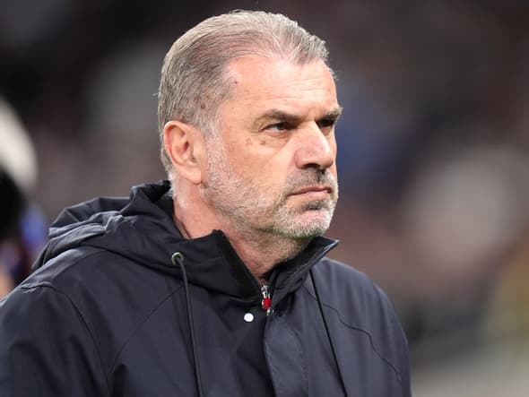 Ange Postecoglou lors du quart de finale aller de Ligue Europa entre Tottenham et Francfort - le 10/04/2025