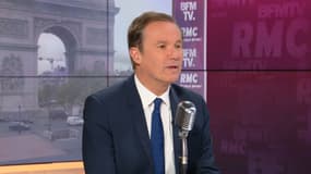 Le président de Debout la France, Nicolas Dupont-Aignan, sur BFMTV-RMC, le 4 mai 2021.