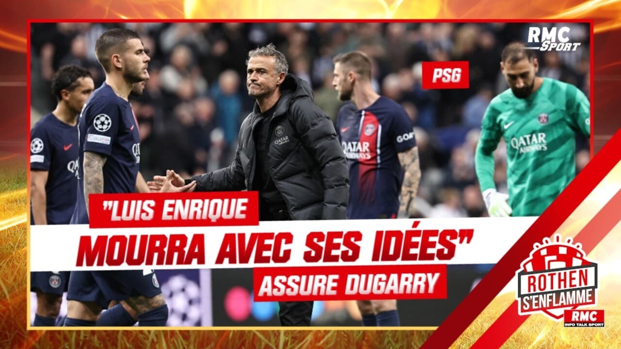 PSG : "Luis Enrique Mourra Avec Ses Idées", Assure Dugarry