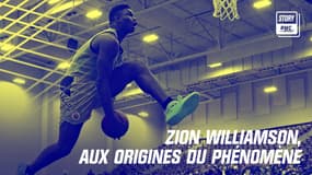 Zion Williamson lorsqu'il était en terminale