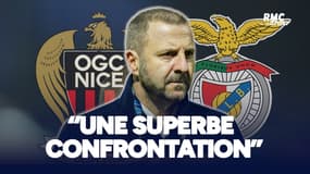Ligue des champions/ OGC Nice : "Une superbe confrontation", Maurice fier d'affronter Benfica