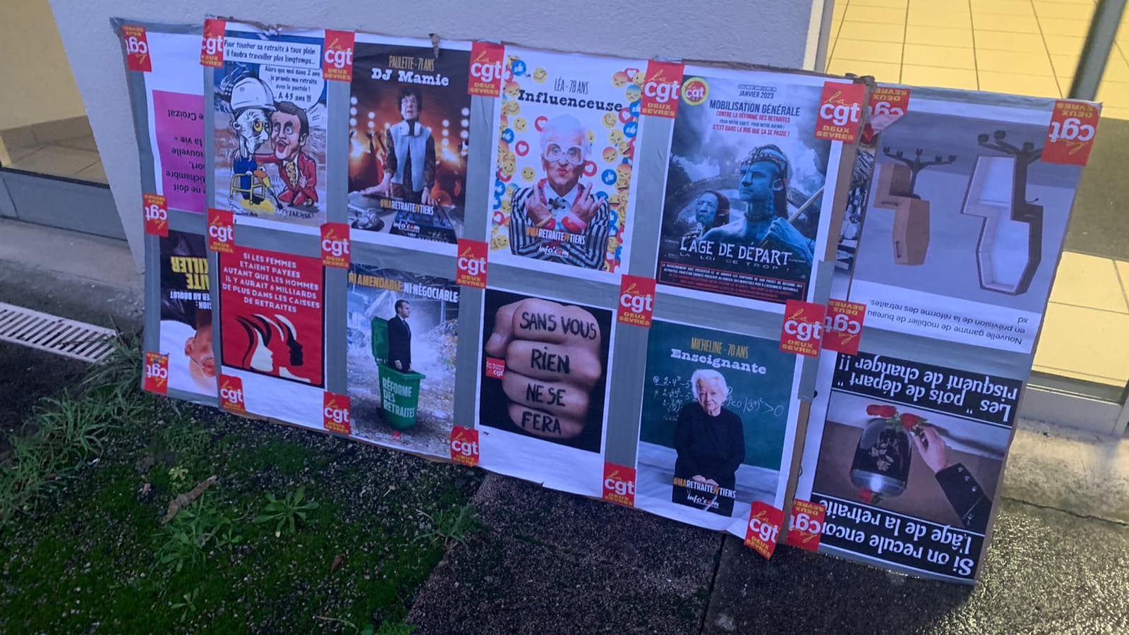 La manifestation du 31 janvier se prépare à Niort La manifestation du 31 janvier se prépare à Niort