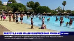 Pass sanitaire: la fréquentation en baisse à Aqualand