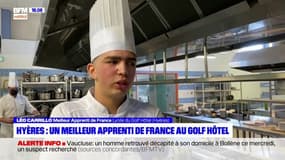 Un Varois nommé meilleur apprenti de France en cuisine