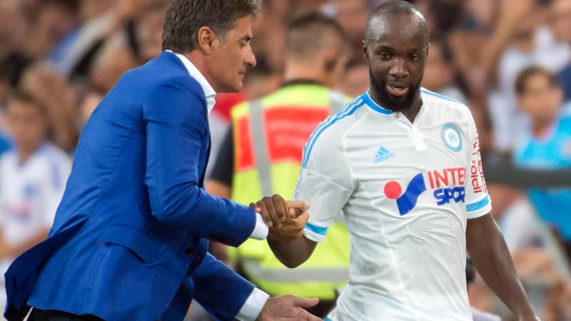 Michel et Lassana Diarra (OM)
