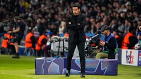 Michel, entraîneur de Gérone, lors de la défaite contre le PSG (1-0, Ligue des champions), le 18 septembre 2024