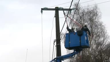 La Normandie reste samedi 14 janvier, l'une des régions les plus touchées par les coupures d'électricité, après la tempête.