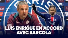 PSG : Luis Enrique en accord avec Barcola, “le foot n'est pas la chose la plus importante dans la vie”