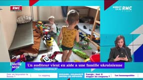 RMC s’engage pour vous : Un auditeur vient en aide à une famille ukrainienne - 07/03