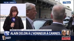 Festival de Cannes : Alain Delon donne une leçon de cinéma