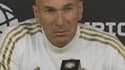 Zinedine Zidane fait la moue