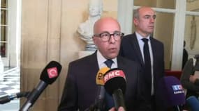 Eric Ciotti, président des Républicains, le 16 mars 2023, en direct de l'Assemblée nationale