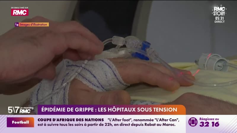 Épidémie de Grippe : les hôpitaux sous tension