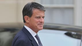 Manuel Valls au palais de l'Élysée, le 3 septembre 2025. 