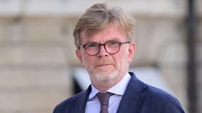 Marc Fesneau (MoDem), alors ministre de l'Agriculture et élu député, le 11 juillet 2024 à l'Assemblée nationale à Paris