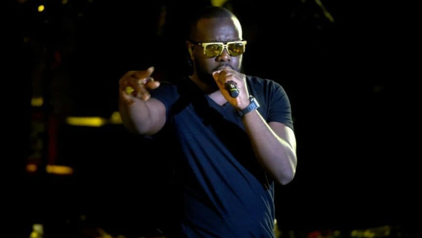 Maître Gims, le 14 juillet 2016 Maître Gims, le 14 juillet 2016
