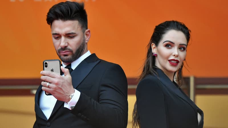 Thomas Vergara et Nabilla Benattia au Festival de Cannes 2019