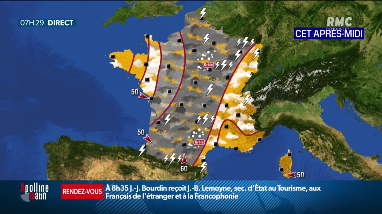 Les prévisions météo