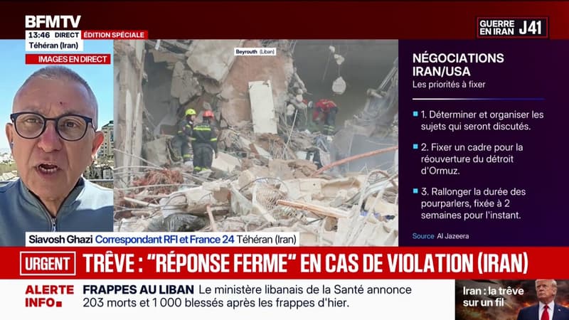 L'Iran assure que toute violation du cessez-le-feu entraînera "une réponse ferme"