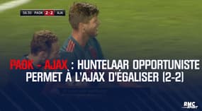 PAOK - Ajax : Huntelaar opportuniste (et chanceux) permet à Amsterdam d'égaliser (2-2)