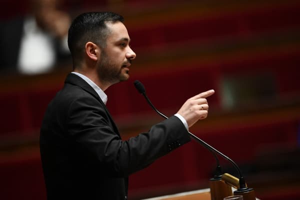 David Guiraud à l'Assemblée nationale le 10 octobre 2022