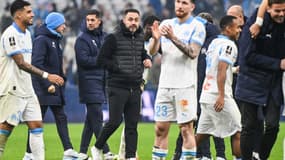 Roberto De Zerbi après le match OM-Monaco (1-0, L1), le 14 décembre 2025