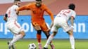 Memphis Depay lors de Pays-Bas - Espagne