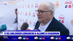 "Il y a 85 ans, j'étais en camp de concentration": l'émotion de Roger Lebranchu après avoir porté la flamme