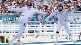 Valentin Prades lors des Jeux olympiques de Paris, le 09/08/2024